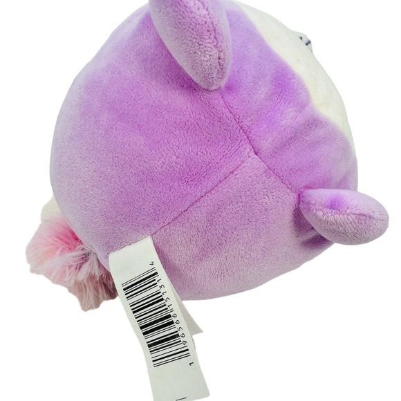 Squishmallow Sydnee the Squirrel 10" Hugmee Stuffed Plush Purple Kellytoy. - Picture 5 of 6